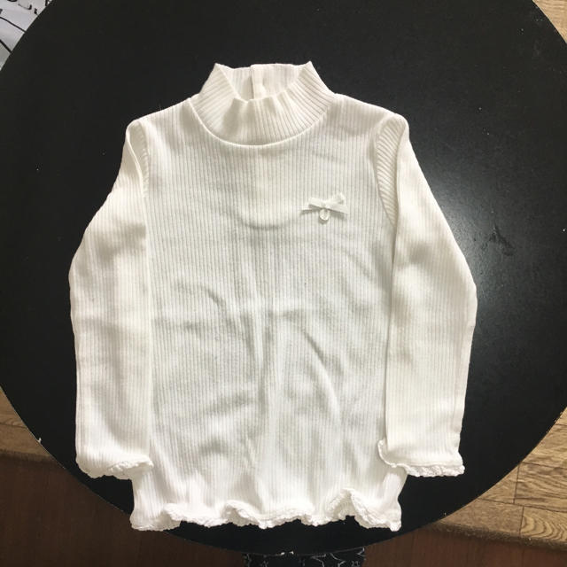 Tartine et Chocolat(タルティーヌ エ ショコラ)のハイネック 100 キッズ/ベビー/マタニティのキッズ服女の子用(90cm~)(Tシャツ/カットソー)の商品写真