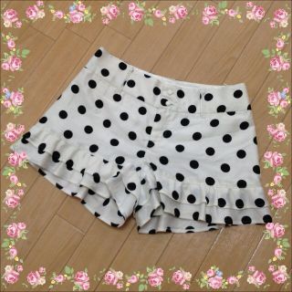 ウィルセレクション(WILLSELECTION)のWILL ♡ ドットパンツ(ショートパンツ)