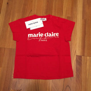 マリクレール(Marie Claire)の日本製 マリクレール 赤Tシャツ(Ｔシャツ)