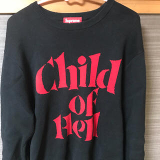 シュプリーム(Supreme)のsupreme child of hell sweater(ニット/セーター)