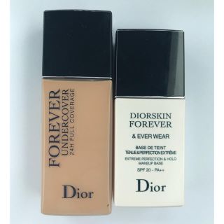 ディオール(Dior)のディオールスキンフォーエヴァーアンダーカバー＆ベースセット(ファンデーション)