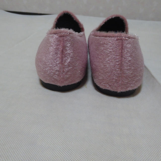 ピンクラメ 27cm 男の娘にも ローヒールパンプス レディースの靴/シューズ(ハイヒール/パンプス)の商品写真