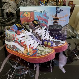 ヴィヴィアンウエストウッド(Vivienne Westwood)のVivienneWestwoodⅩVANSコラボ　レディーススニーカー23.5㎝(スニーカー)