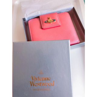 ヴィヴィアンウエストウッド(Vivienne Westwood)のヴィヴィアンウエストウッド 二つ折り財布 ピンク(財布)