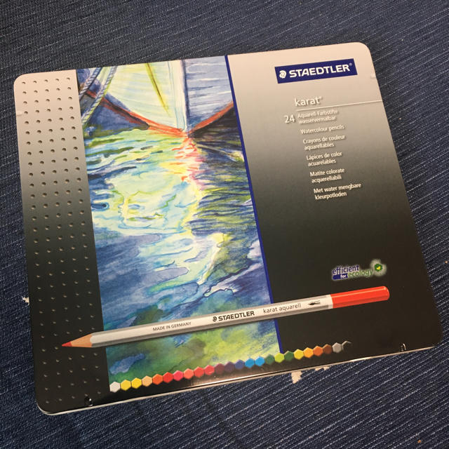 STAEDTLER 水彩色鉛筆 24色 エンタメ/ホビーのアート用品(色鉛筆)の商品写真