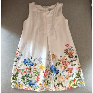 ザラキッズ(ZARA KIDS)のZARAお花柄ワンピース(ワンピース)