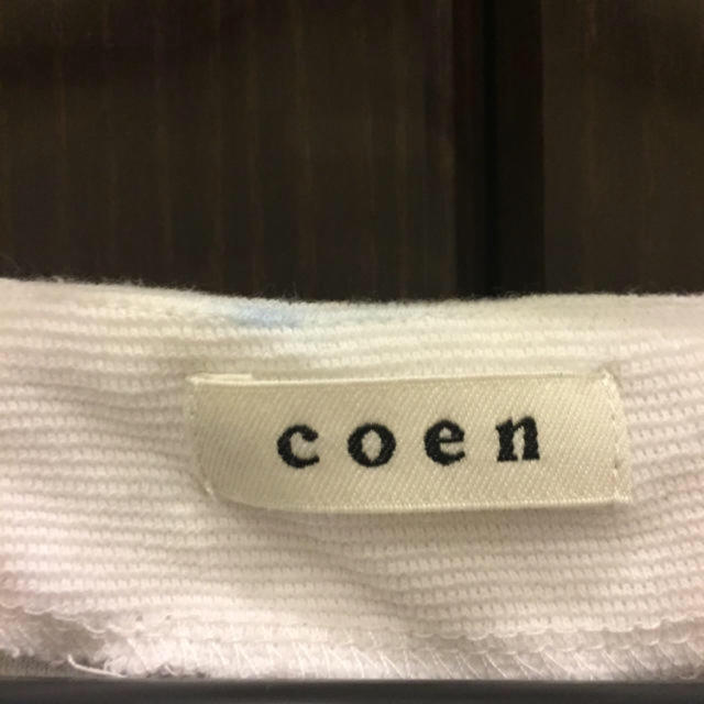 coen(コーエン)のcoen、トップス、カットソー レディースのトップス(カットソー(半袖/袖なし))の商品写真