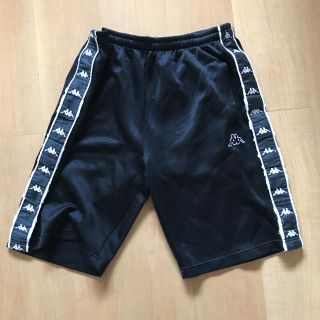 カッパ(Kappa)のkappa カッパ ジャージ トラックパンツ ショートパンツ 黒 ライン(その他)