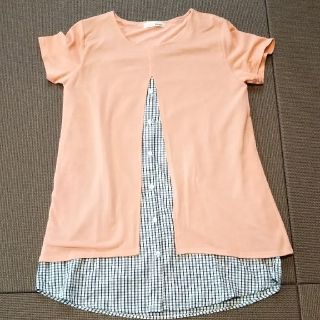 シューラルー(SHOO・LA・RUE)の☆まみるちょこさん専用☆長め トップス(カットソー(半袖/袖なし))