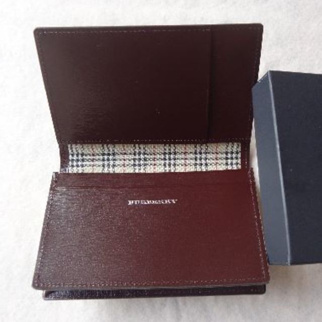 BURBERRY(バーバリー)の【未使用】 BURBERRY 名刺入れ メンズのファッション小物(名刺入れ/定期入れ)の商品写真