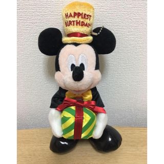 ミッキーマウス(ミッキーマウス)の20日まで☆ディズニーリゾート☆ミッキーバースデーぬいぐるみバッチ(ぬいぐるみ)