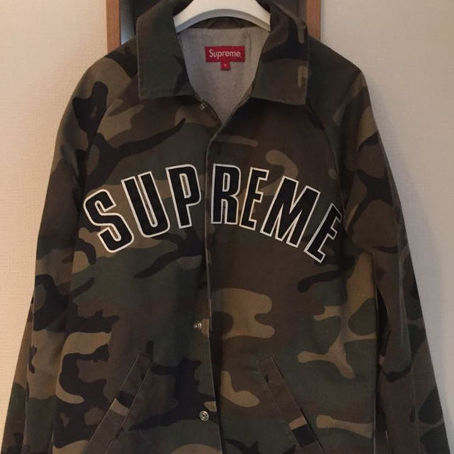 Supreme - 15aw Supreme Twill coaches jacket camo希少の通販 by