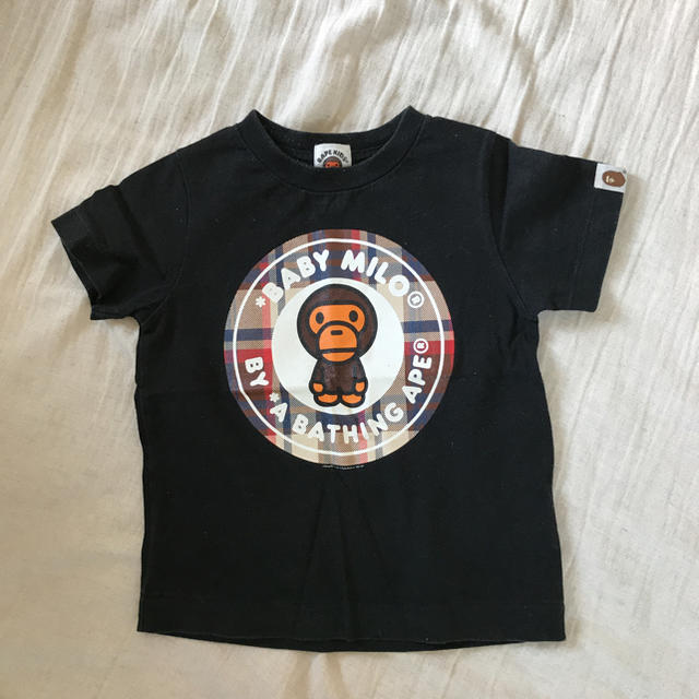 A BATHING APE(アベイシングエイプ)のbape kids Tシャツ キッズ/ベビー/マタニティのキッズ服男の子用(90cm~)(Tシャツ/カットソー)の商品写真