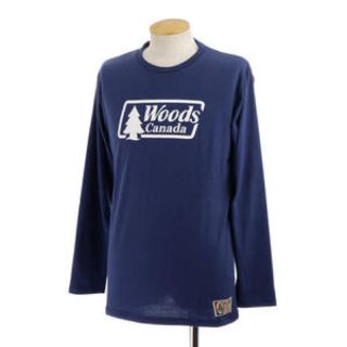 新品 送料無料  WOODS Canada メンズ長袖Tシャツ(Tシャツ/カットソー(半袖/袖なし))