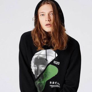 アンダーカバー(UNDERCOVER)のundercover sacai コラボパーカー ももめろ様専用(パーカー)