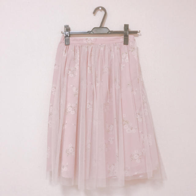 MERCURYDUO(マーキュリーデュオ)のMERCURYDUO  チュールスカート レディースのスカート(ひざ丈スカート)の商品写真