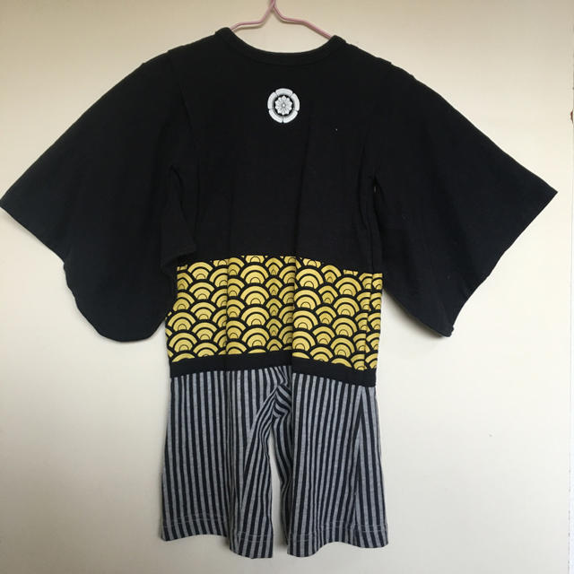 袴 ロンパース ８０ キッズ/ベビー/マタニティのベビー服(~85cm)(和服/着物)の商品写真