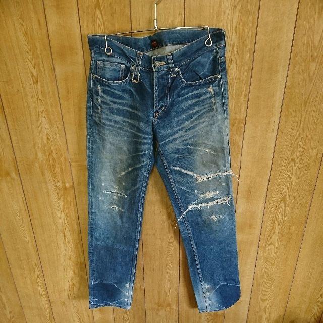 EGO TRIPPING - 美品 ego tripping クラッシュ デニムパンツ 31 EGO TRIPPING - 美品 ego tripping クラッシュ デニムパンツ 31