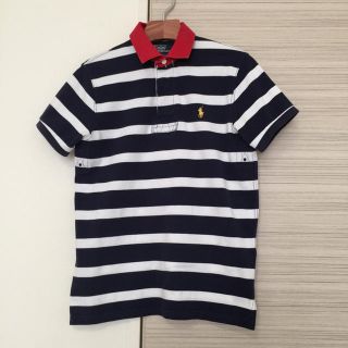 ポロラルフローレン(POLO RALPH LAUREN)の【美品】POLO by RalphLauren ポロシャツ  赤エリ(ポロシャツ)