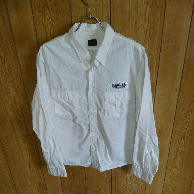 TENDERLOIN(テンダーロイン)のTenderloin ワッペン付 白 シャツ M テンダーロイン  メンズのトップス(シャツ)の商品写真