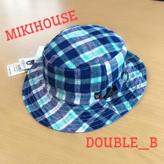 ダブルビー(DOUBLE.B)のMIKIHOUSE DOUBLE_B 帽子 新品 Bくん ミキハウス ダブルB(帽子)