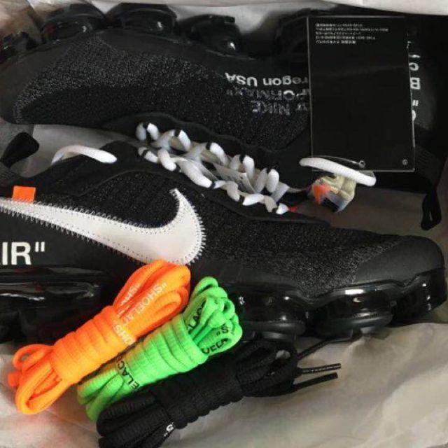 OFF-WHITE(オフホワイト)の国内正規 off-white nike ヴェイパーマックス 27CM メンズの靴/シューズ(スニーカー)の商品写真