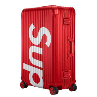 シュプリーム(Supreme)の◆国内正規品 新品未開封◆supreme RIMOWA 82L Red(トラベルバッグ/スーツケース)