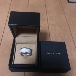 ブルガリ(BVLGARI)の最終値下げ、ブルガリ セラミック、ホワイト、ピンク、ゴールド(リング(指輪))