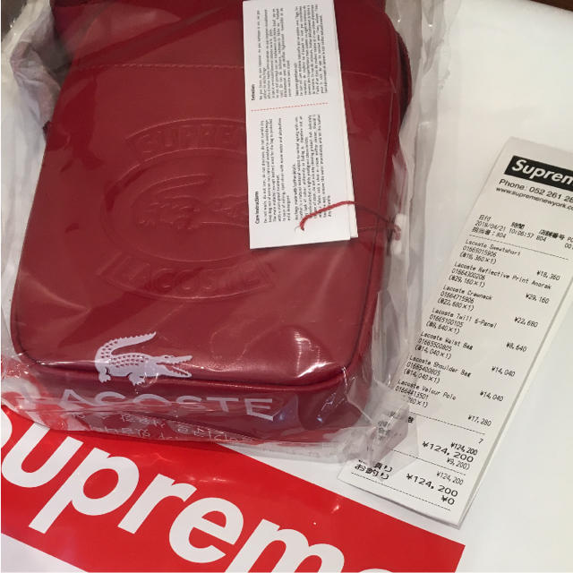 Supreme(シュプリーム)のsupreme lacoste shoulder bag ショルダー バッグ メンズのバッグ(ショルダーバッグ)の商品写真