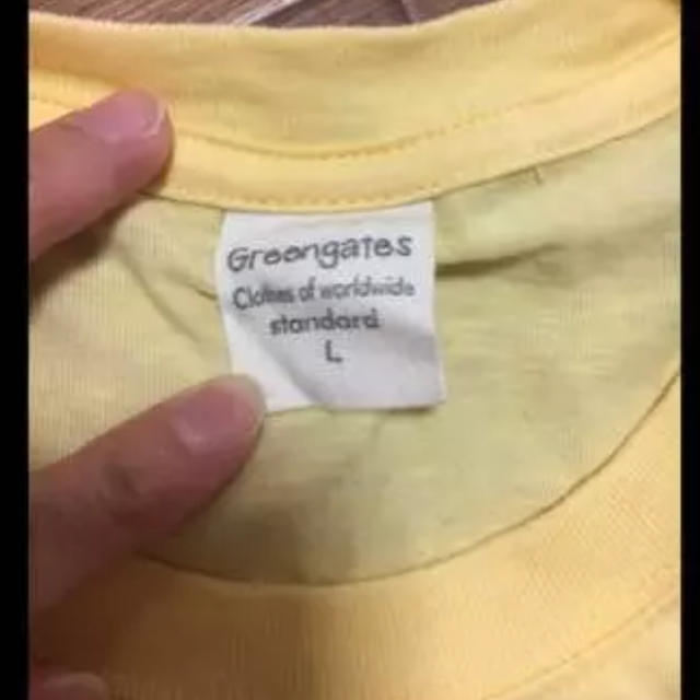 Greengates Tシャツ L 黄色 イエロー メンズのトップス(Tシャツ/カットソー(半袖/袖なし))の商品写真