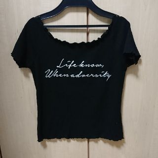 エイミーイストワール(eimy istoire)のロゴ刺繍Tシャツ(Tシャツ(半袖/袖なし))