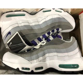 ナイキ(NIKE)のエアマックス95 グレープ airmax95 パープル(スニーカー)