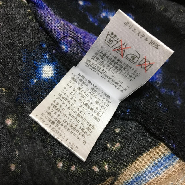 ARROW(アロー)の宇宙柄 Tシャツ レディースのトップス(Tシャツ(半袖/袖なし))の商品写真
