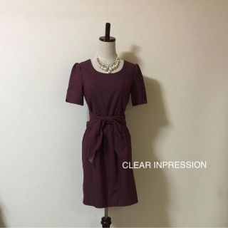 クリアインプレッション(CLEAR IMPRESSION)のCREA様専用(ひざ丈ワンピース)