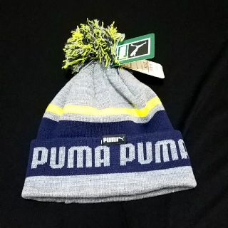 プーマ(PUMA)の☆新品・未使用☆PUMAニット帽(ウインタースポーツ)