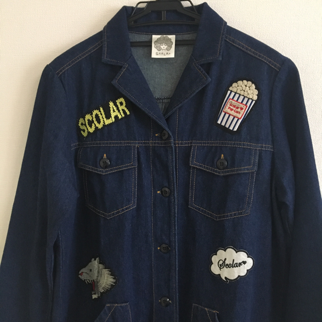 ScoLar(スカラー)のスカラー デニムコート レディースのジャケット/アウター(Gジャン/デニムジャケット)の商品写真