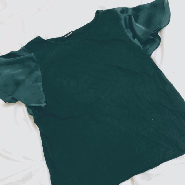 w closet(ダブルクローゼット)のw closet🌿袖フレアTシャツ レディースのトップス(Tシャツ(半袖/袖なし))の商品写真