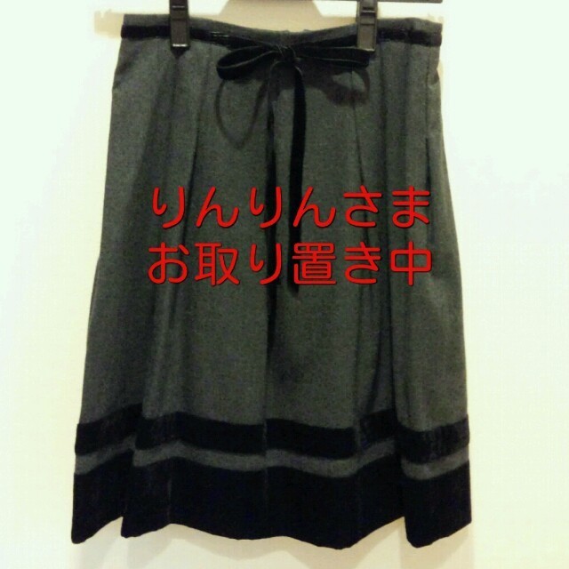 L'EST ROSE(レストローズ)のレストローズ☆ウールスカート美品 レディースのスカート(ひざ丈スカート)の商品写真