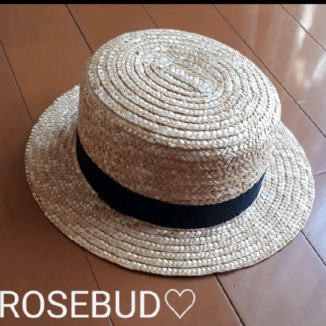 ROSE BUD(ローズバッド)の美品♡ROSEBUD♡
カンカン帽♡麦わら帽子 レディースの帽子(麦わら帽子/ストローハット)の商品写真