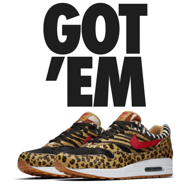 NIKE(ナイキ)のAir max 1 DLX atmos animal pack 2.0 メンズの靴/シューズ(スニーカー)の商品写真