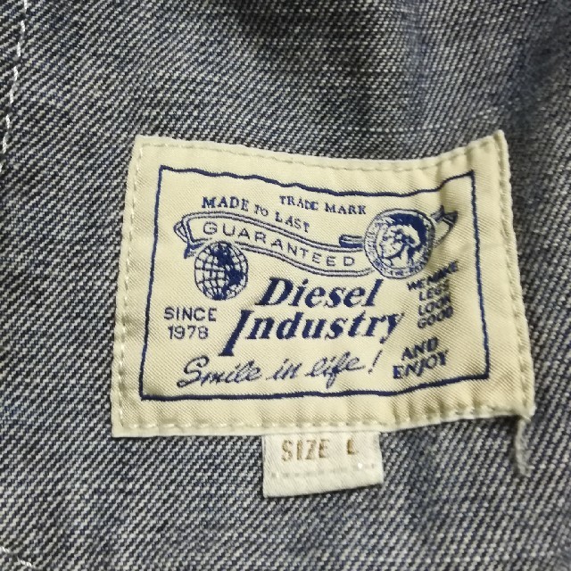 DIESEL(ディーゼル)のDIESEL　デニムジャケット　ハヤッチさん メンズのジャケット/アウター(Gジャン/デニムジャケット)の商品写真