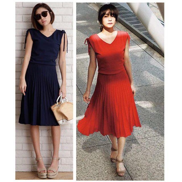 Mystrada - 新品 マイストラーダ Mystrada ノースリニットフレアワンピース