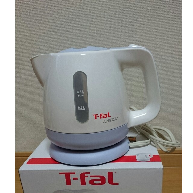 T-FAL アプレシアプラススカイブルー スマホ/家電/カメラの生活家電(電気ケトル)の商品写真