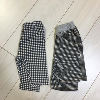 ユニクロ(UNIQLO)のユニクロ ハーフパンツ 80 2点セット(パンツ)