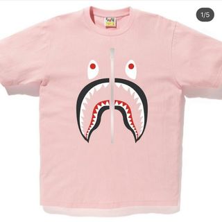 アベイシングエイプ(A BATHING APE)の送料込みsizeXL abathingape  shark TEE(その他)