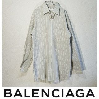 バレンシアガ(Balenciaga)のBALENCIAGA ストライプシャツ(シャツ)