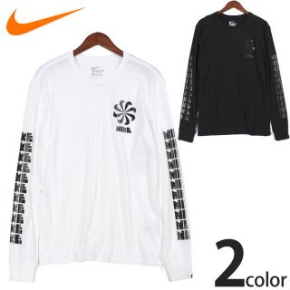 ナイキ(NIKE)のNIKE long t- shirt (Tシャツ/カットソー(七分/長袖))