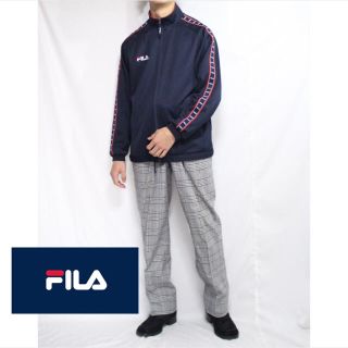 フィラ(FILA)の90s FILA フィラ vintage ロゴ サイドライン 刺繍 ジャージ(ジャージ)