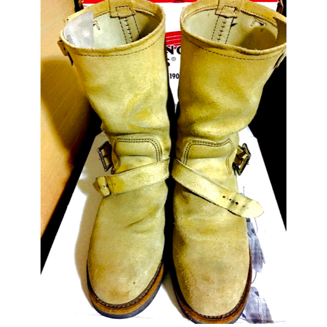 REDWING(レッドウィング)のレッドウィングキムタク着用8268pt99ゴローズクロムラグススタカリハリラン メンズの靴/シューズ(ブーツ)の商品写真