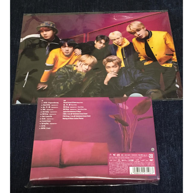 防弾少年団(BTS)(ボウダンショウネンダン)のBTS / FACE YOURSELF エンタメ/ホビーのCD(K-POP/アジア)の商品写真